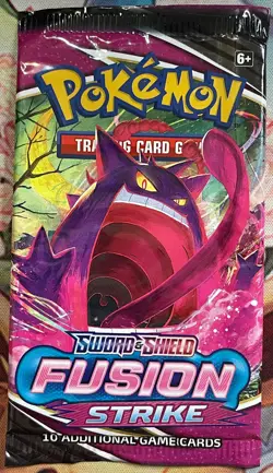 Fusion Strike Booster Pack Art Set (4) EMPTY - Pokemon 2021 - Image 2