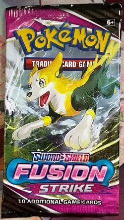 Fusion Strike Booster Pack Art Set (4) EMPTY - Pokemon 2021 - Image 4