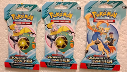 3 Sealed Pokemon Booster - Journey Together Series - Collectible Pack - Image 1