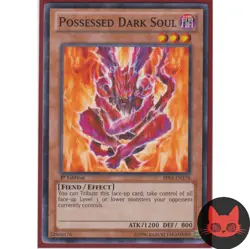 Yugioh Possessed Dark Soul BP01-EN178 Starfoil 1st Edition NM - Image 1