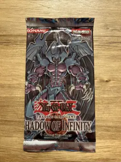 Yu-Gi-Oh! Shadow Of Infinity 1st Edition Sealed Booster Pack English - Image 1