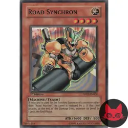 Yugioh Road Synchron 5DS2-EN006 Super Rare 1st Edition LP - Image 1