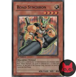 Yugioh Road Synchron 5DS2-EN006 Super Rare 1st Edition NM - Image 1