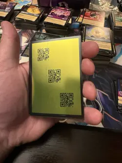 Lorcana Fabled Discard Card With Printer Ink Stain - Image 1