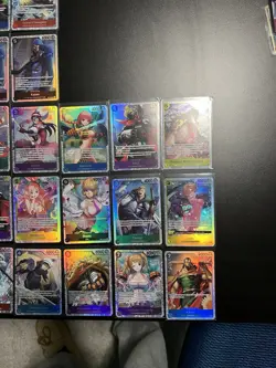 One Piece TCG SR LOT of 36 Super Rare (SR) Cards English Foil Mixed Sets NM - Image 5
