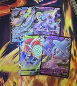 Pokemon V (Lot of 4) Holo Sword & Shield Promo Pokemon Cards NM 🔥🔥 - Image 1