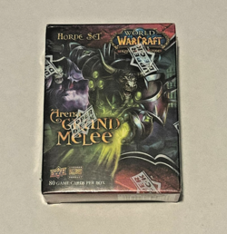 World of Warcraft Trading Card Game: Arena Grand Melee Horde Set Upper Deck NEW! - Image 1