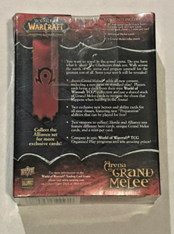 World of Warcraft Trading Card Game: Arena Grand Melee Horde Set Upper Deck NEW! - Image 2