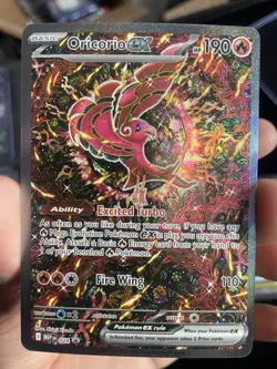 Pokemon TCG Mega Charizard x Ex 023 and Oricorio Ex 024 Promo Cards UPC - Image 2