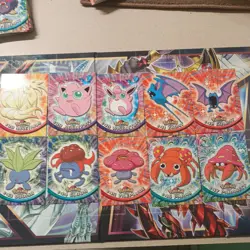 1999 Topps Pokemon TV Animation Series 1 near Set Card Lot 75 cards total - Image 5