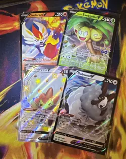 Pokemon V (Lot of 4) Holo Sword & Shield Promo Pokemon Cards NM 🔥🔥 - Image 1
