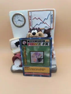 Green Offensive St-51 Force FX 1st Ed. Unlimited Digimon CCG 1999 Bandai Card - Image 1