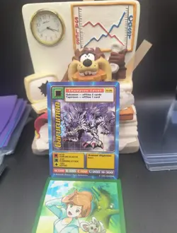 Garurumon ST-06 Vintage Series 1 Starter Bandai Digimon Card - Image 1