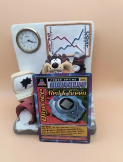 Red & Green Digivice ST-61 Vintage Series 1 Starter Bandai Digimon Card LP - Image 1