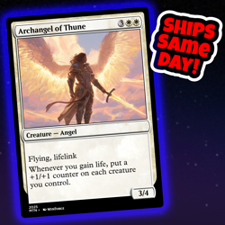 Archangel Of Thune - Custom Art Magic: The Gathering Playtest Card - Commander - Image 1