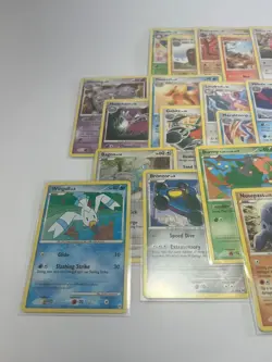 Pokemon Bulk Card Lot (34) Vintage Platinum-Arceus Era Cards LP-Damaged No Dupes - Image 2