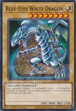 Yugioh - Blue-Eyes White Dragon x 3 - 1st Edition - Plus Free Holo Card - Image 3