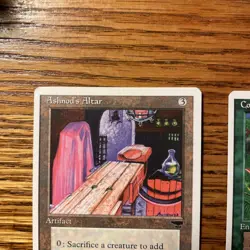 MTG: Vintage ‘95 Chronicles Concordant Crossroads and Ashnod's Altar NM / LP - Image 2