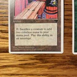 MTG: Vintage ‘95 Chronicles Concordant Crossroads and Ashnod's Altar NM / LP - Image 3
