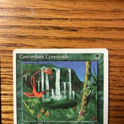 MTG: Vintage ‘95 Chronicles Concordant Crossroads and Ashnod's Altar NM / LP - Image 4