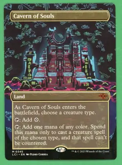 Magic the Gathering Cavern of Souls Borderless (Caverns of Ixalan) 0345 - Image 1