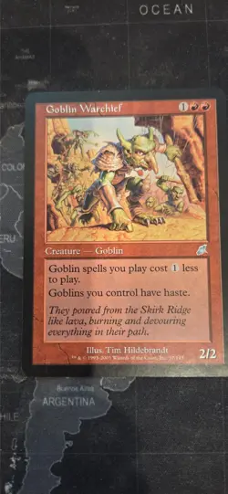MtG Goblin Warchief SCG - Image 1