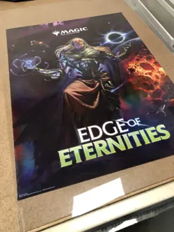 Magic The Gathering Edge of Eternities Foil Promo Poster - Image 2