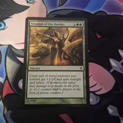 MTG Triumph of the Hordes New Phyrexia 2011 Green Uncommon Sorcery - NM - Image 1