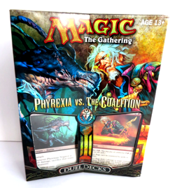 Phyrexia vs. The Coalition Factory Sealed Duel Decks, Damaged Box - Image 1