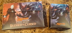 MAGIC THE GATHERING BLESSED VS CURSED BOX AND CURSED DECK - Image 1