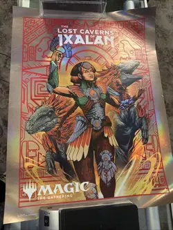 MTG Magic the Gathering Lost Caverns of Ixalan 18x24 Foil Poster - Image 1