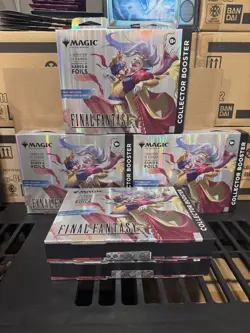 MTG Final Fantasy Collector Booster Pack Box Omega | Universes Beyond Foils - Image 1
