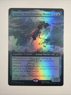Katara, Waterbending Master (Extended Art) 0180 NM - FOIL - Image 1