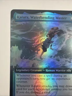 Katara, Waterbending Master (Extended Art) 0180 NM - FOIL - Image 2