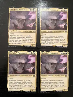Sin, Spira’s Punishment X4X NM/M Final Fantasy FIN Magic the Gathering MTG - Image 1