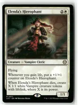 Elenda’s Heirophant Commander: The Lost Caverns Of Ixalan MTG NM - Image 1