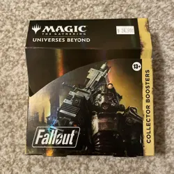 Magic The Gathering Fallout Collector Boosters EMPTY Box - Image 1