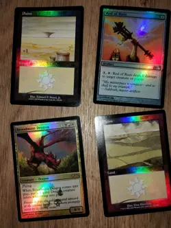 47-Card MTG Foil Lot | 21 Rares | Mixed Sets | Unplayed Condition - Image 2