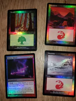 47-Card MTG Foil Lot | 21 Rares | Mixed Sets | Unplayed Condition - Image 3