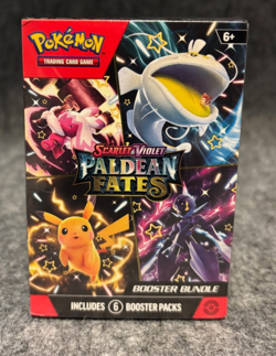Pokemon TCG, Scarlet and Violet Paldean Fates booster bundle - 6 packs , sealed - Image 1