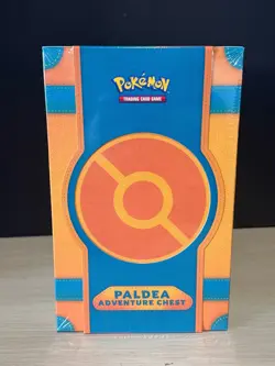 POKEMON PALDEAN ADVENTURE CHEST FACTORY SEALED BOX - 6 PACKS / 7 FOIL PROMOS - Image 1