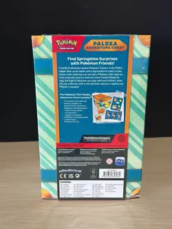 POKEMON PALDEAN ADVENTURE CHEST FACTORY SEALED BOX - 6 PACKS / 7 FOIL PROMOS - Image 3