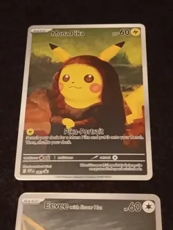 4 Starry Night Pokemon x Van Gogh Promo Card - NM - Image 2