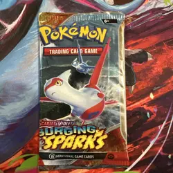Surging Sparks Error Pack Sealed -Latias Art Pokemon TCG English SV08 - Image 1