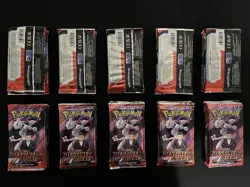 Pokemon Destined Rivals SV10 Booster Packs Lot x50 - From Sealed UPC - Unsleeved - Image 3