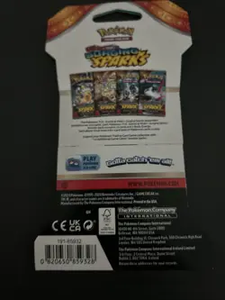 VERY HEAVY - 31.73g - Pokemon Surging Sparks Sleeved Booster Pack - SEALED! - Image 3