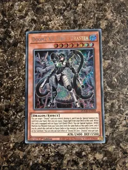 Yugioh DoomZ XII Zero - Drastea - DOOD-EN008 - Secret Rare - NM - Image 1