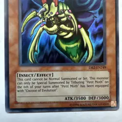 Yugioh Perfectly Ultimate Great Moth DB2-EN249 - Image 2
