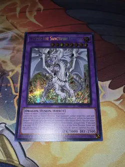 Albion The Sanctifire Dragon MP24-EN082 Prismatic Secret Rare NM 1st Ed YuGiOh! - Image 2