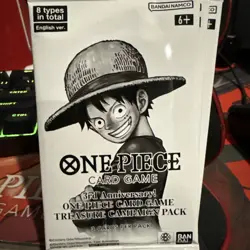 One Piece Card Game 3rd Anniversary Treasure Campaign Pack English New & Sealed! - Image 1